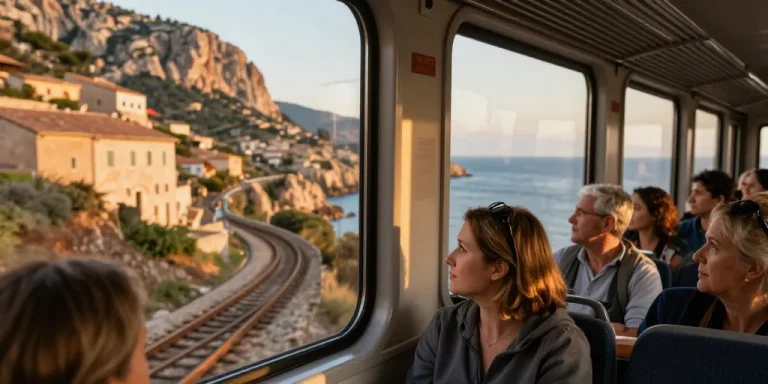 la corse en train