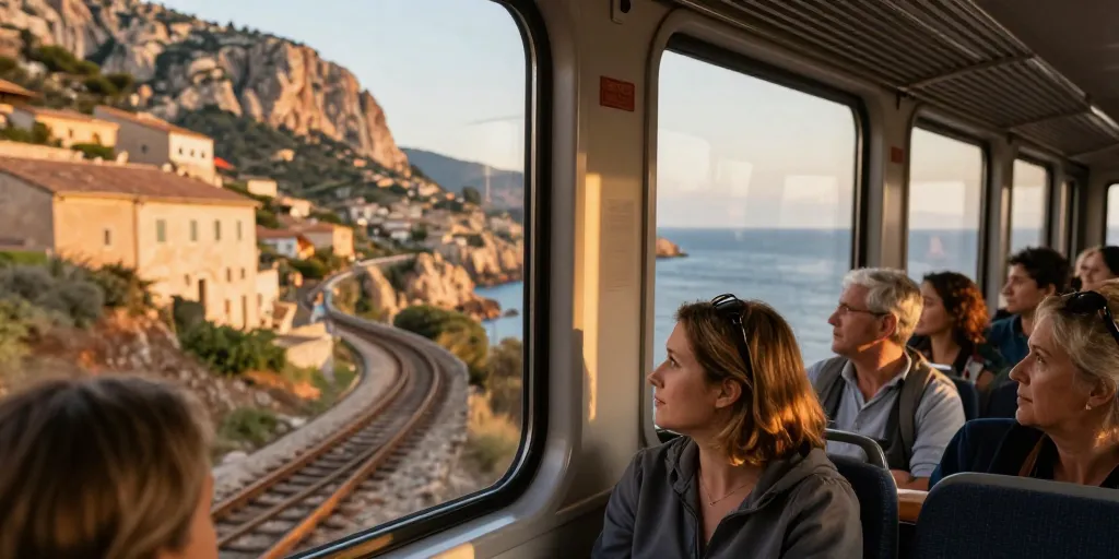 la corse en train